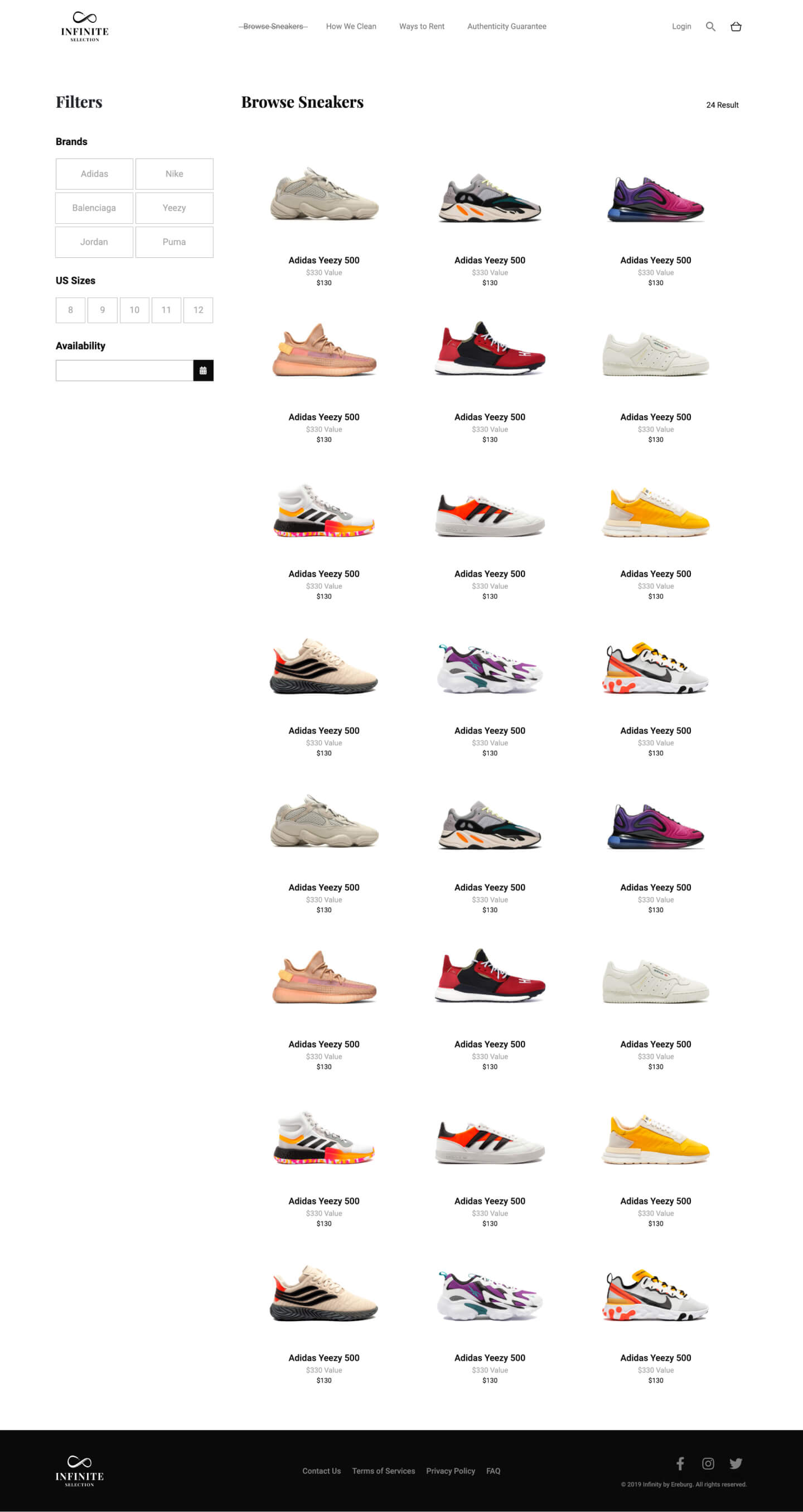 Preview image for Browse Sneakers.