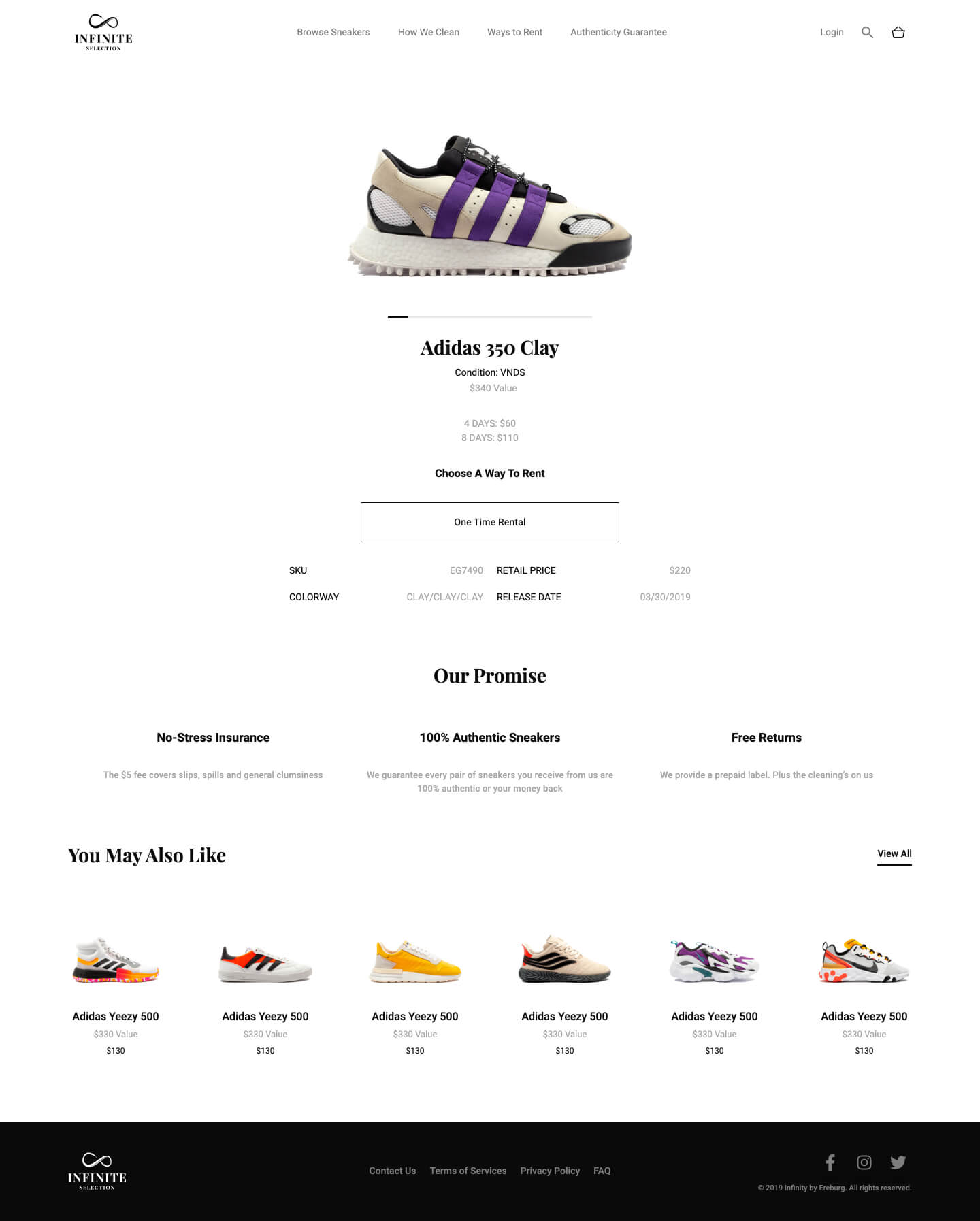 Preview image for Sneakers Example.